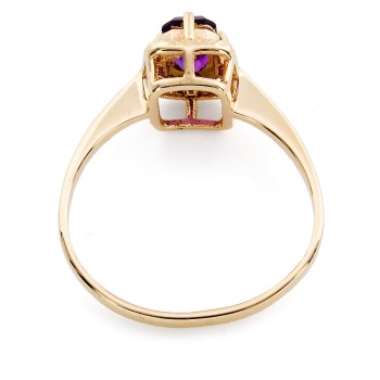 9ct gold Amethyst Ring size K